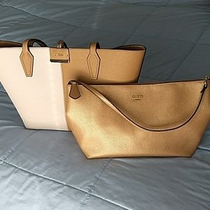 Guess tote and bag